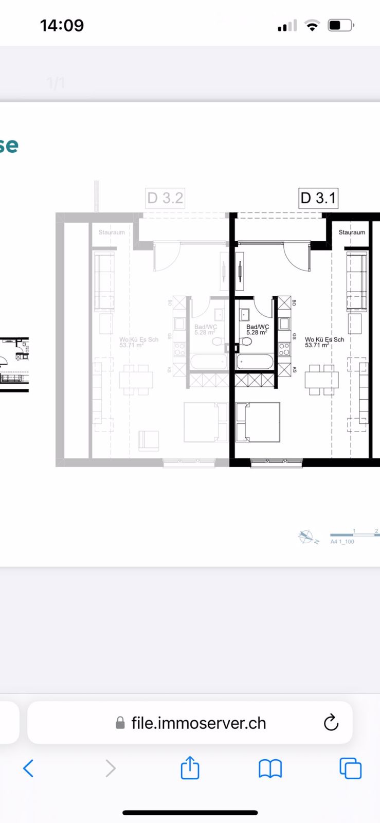 Moderne 1.5-Zimmer-Wohnung mit Seeblick in Boniswil - Bild 5