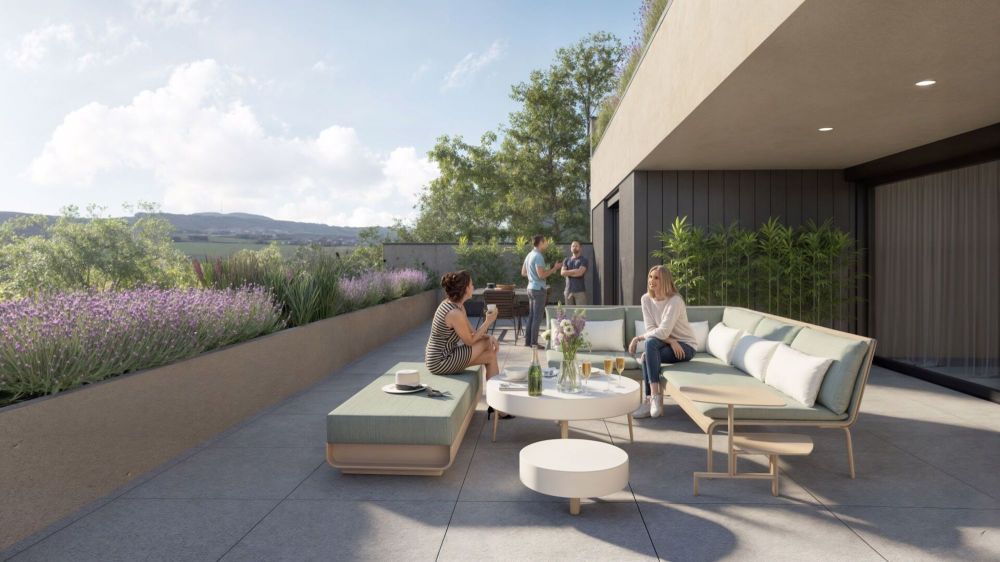 3.5 Zimmer-Terrassenwohnung mit unverbaubarer Traumaussicht (A2) - Bild 1