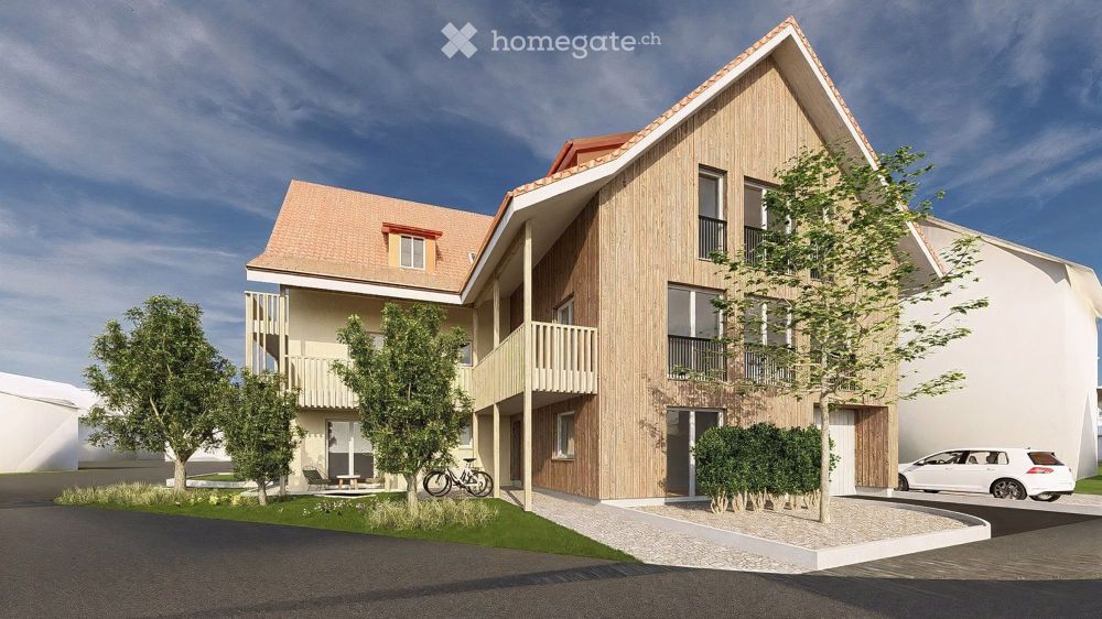 Moderne 3.5-Zimmer-Wohnung mit Balkon in Magden - Bild 1