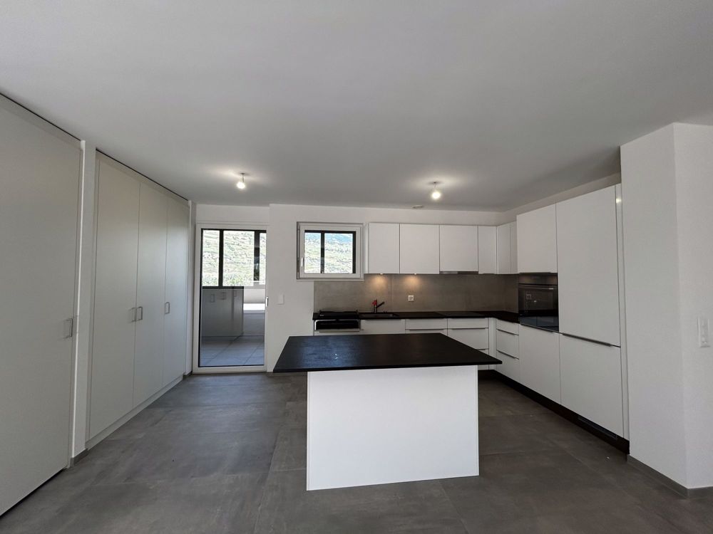 Dachgeschosswohnung mit 4.5 Zimmern in einem dynamischen Ökovieertel - Cuisine