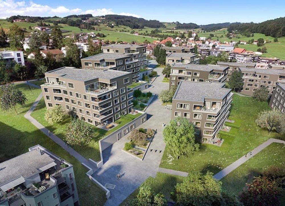 Wohnen und in Ruhe die Aussicht geniessen - Ansicht
