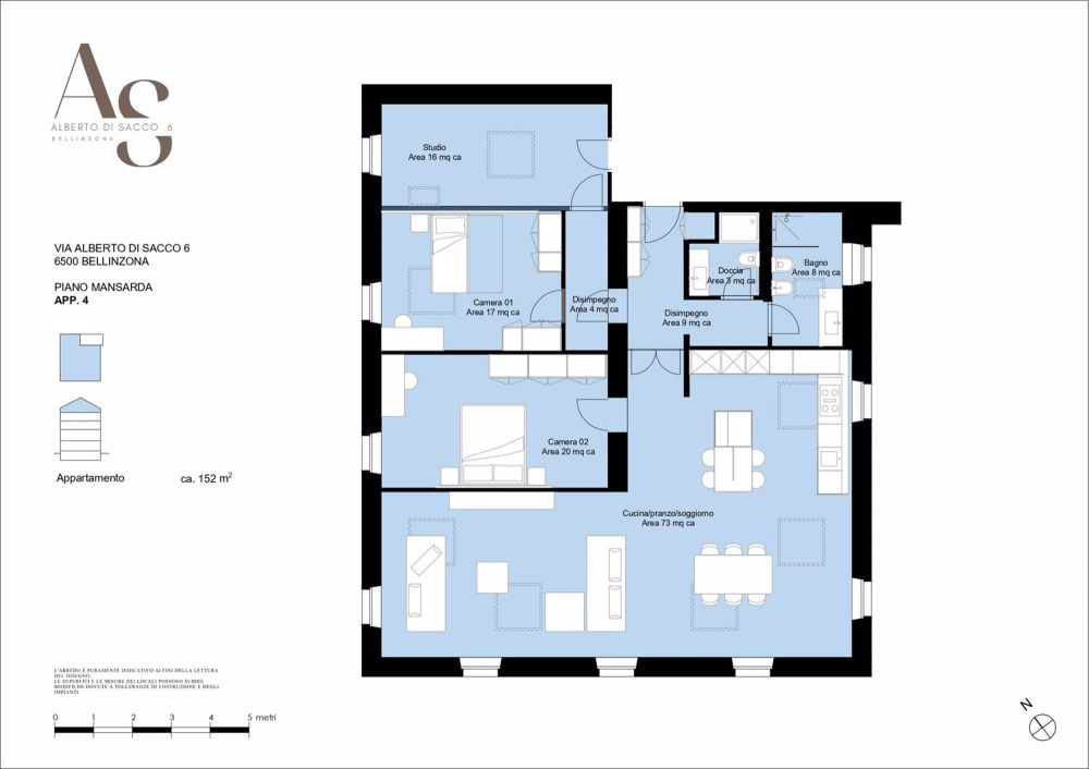 Dachwohnung 4,5 Zimmer möbliert und klimatisiert, komplett renoviert, Erstbezug - Bild 2