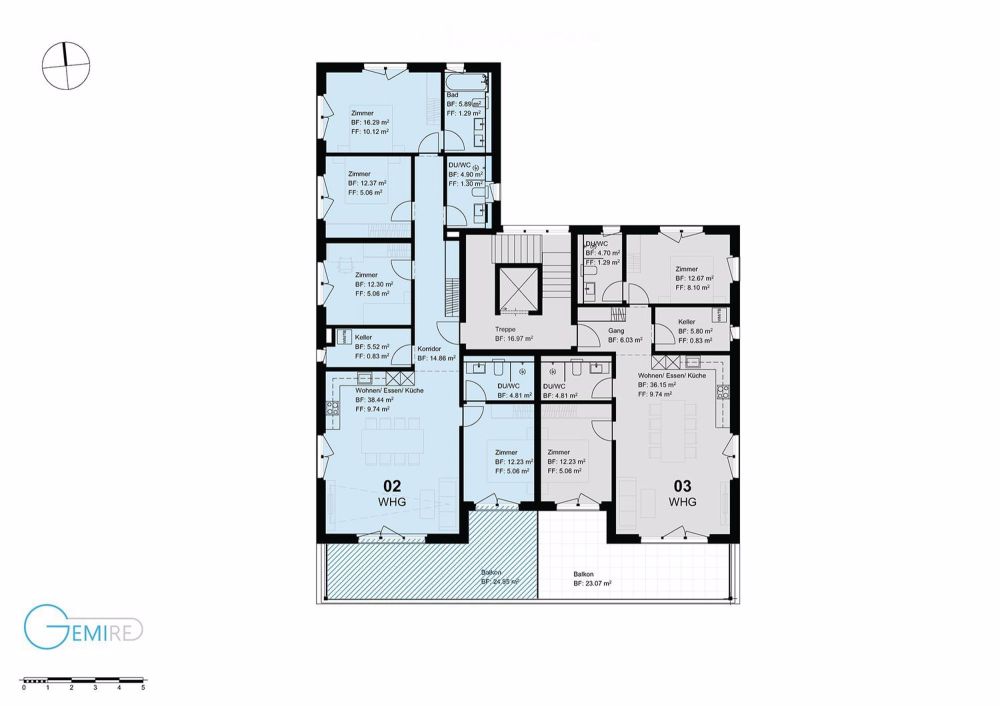 NEUBAU: Familienfreundliche 5,5-Zimmer-Wohnung mit grossem Südbalkon - Bild 2