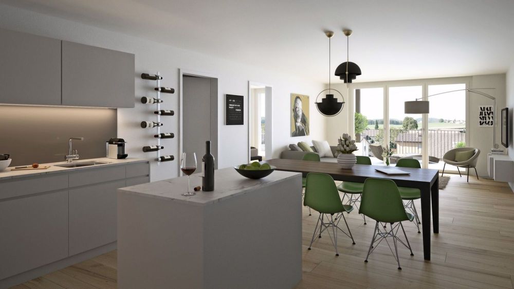 Exklusive 4.5 Zimmer-Gartenwohnung in Biberist - Bild 4