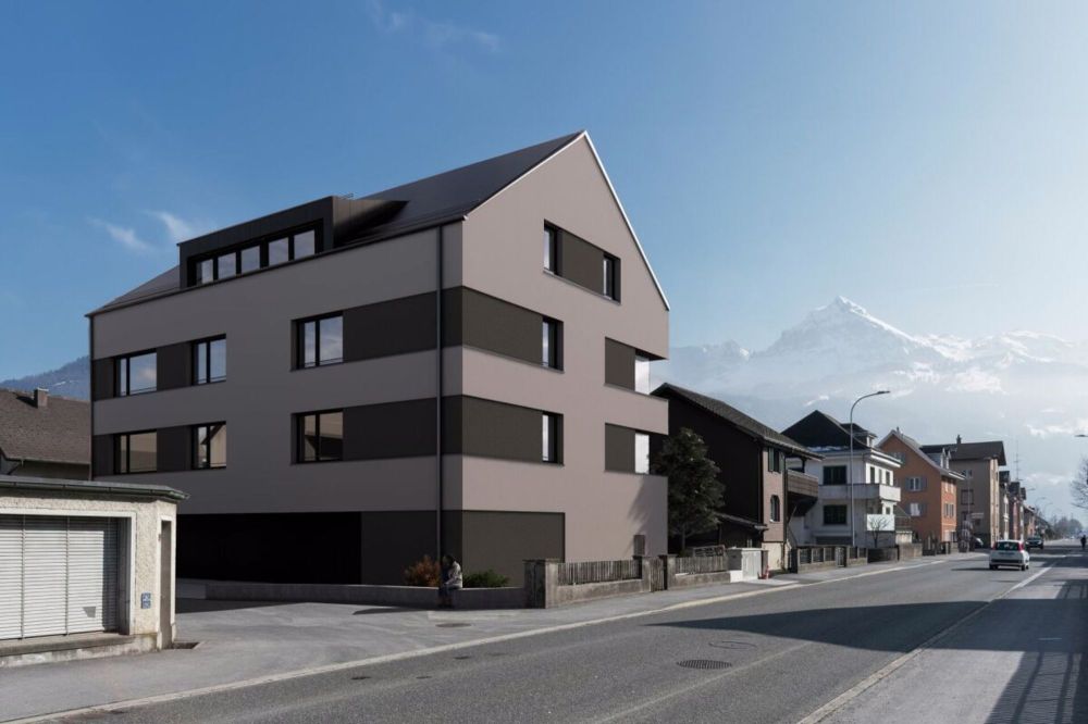 Neubau: 4.5-Zimmer-Attikawohnung in Oberurnen - Visualisierung Cover