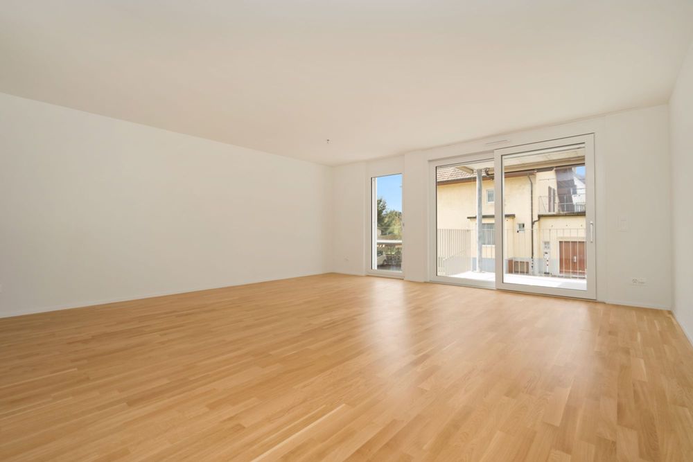 Neubau-Single-Wohnung sucht Nachmieter - Wohnzimmer