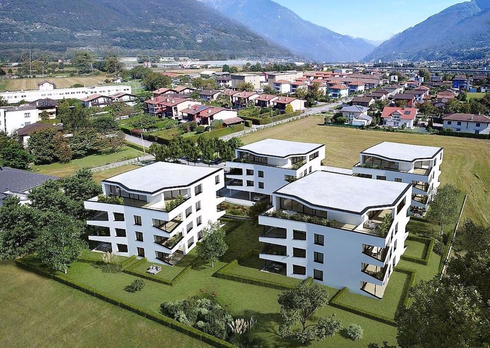 Moderno appartamento di 2.5 locali con balcone a S. Antonino - Bild 1