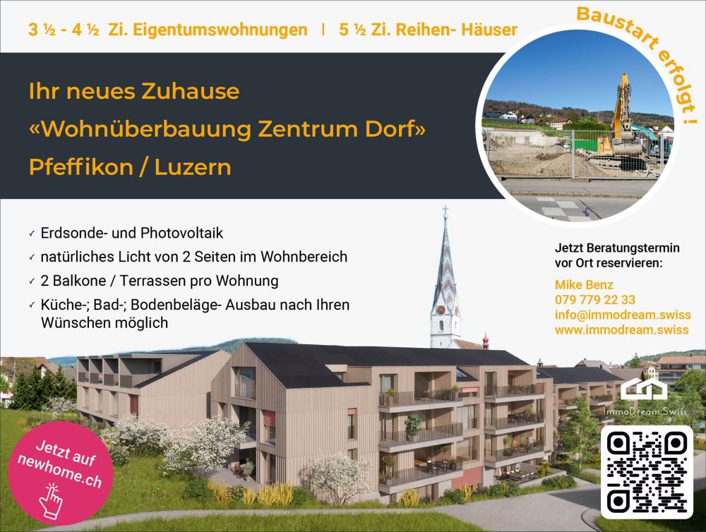 NEUBAU Attraktive und moderne 4 ½ Zi. Eigentumswohnung-Baustart erfolgt - Bild 2