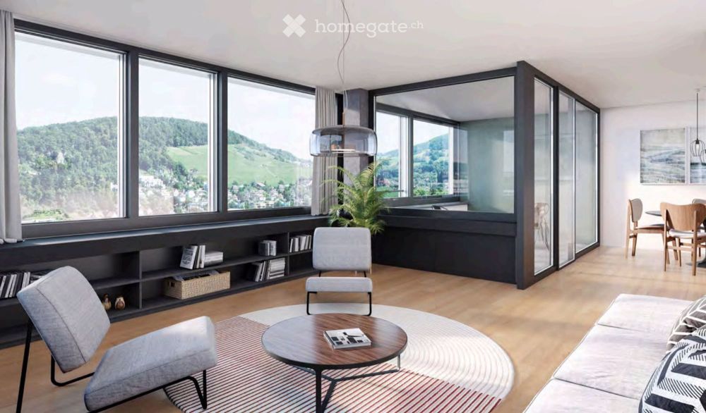 Attraktive 4.5-Zimmerwohnung im Akara Tower in Baden zu vermieten - Bild 2