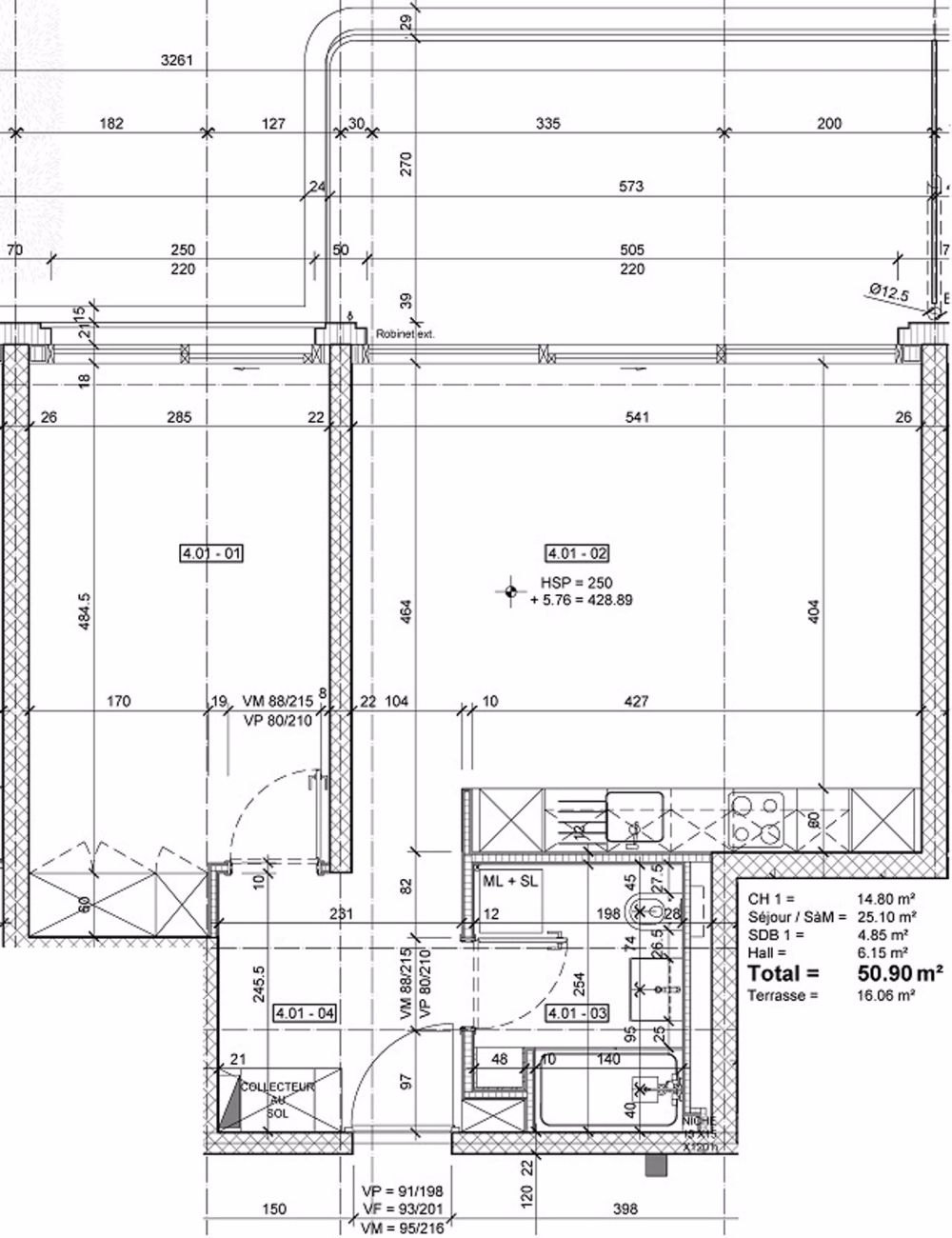 Schönes neues 3-Zimmer-Dachgeschossapartment mit Terrasse in Vessy - Bild 12