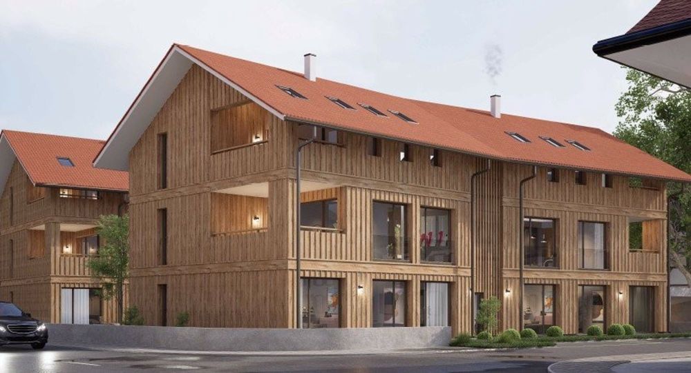 Hochwertige Neubau-Wohnungen im Herzen von Koppigen - Zur Miete! - Aussenansicht
