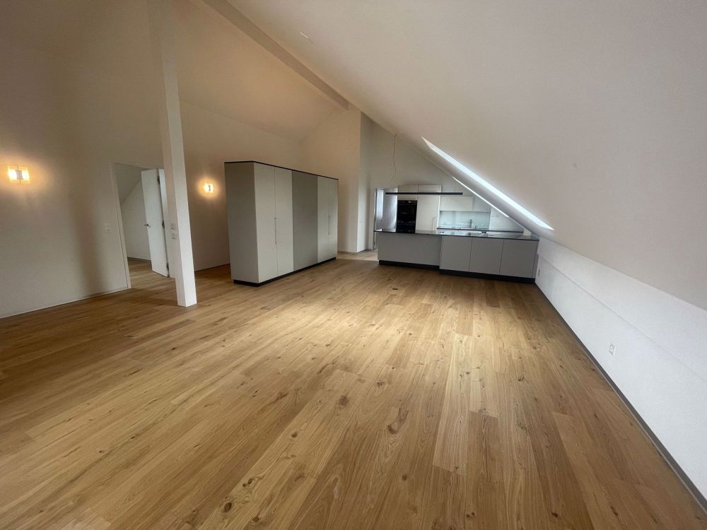 Helle Dachwohnung mit Aussicht auf den Jura - Bild 1