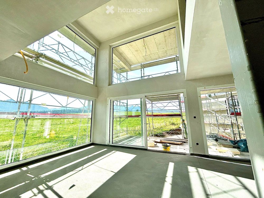 Prächtiges 5.5-Zimmer-Duplex-Neubau in Riaz mit atemberaubendem Blick - Bild 2