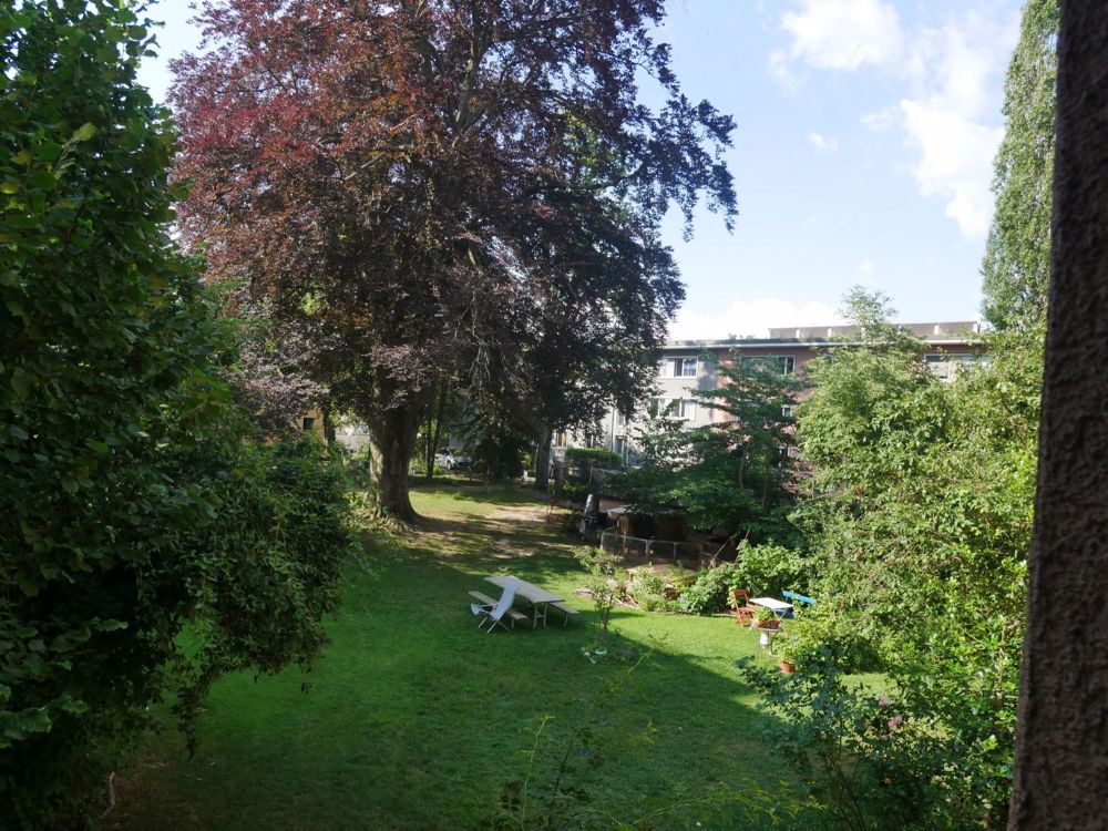 BERNE - GRYPHENHÜBELIWEG 26 - 4 + 1 ZIMMERWOHNUNG IM 2. STOCKWERK - Vue sur parc