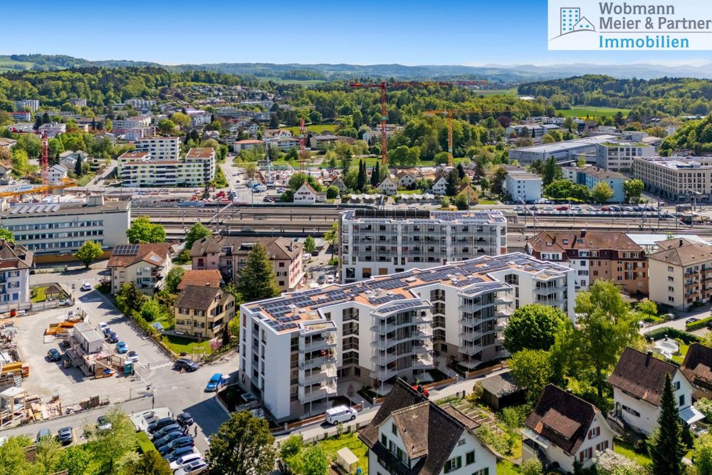 Erstbezug: Exklusive 3½-Zimmer-Neubauwohnung beim Bahnhof Effretikon - Bild 1