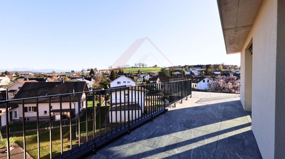 Moderne 3.5-Zimmer-Attikawohnung mit 45m2 Terrasse in Gurmels - Bild 11