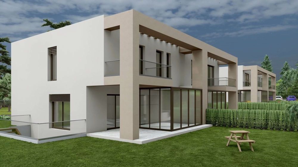 Surfaces:Utile:220/Habitable:150/Véranda:14/Balcon:8/Patio:5 à 9/Terrasse:11 - Bild 1