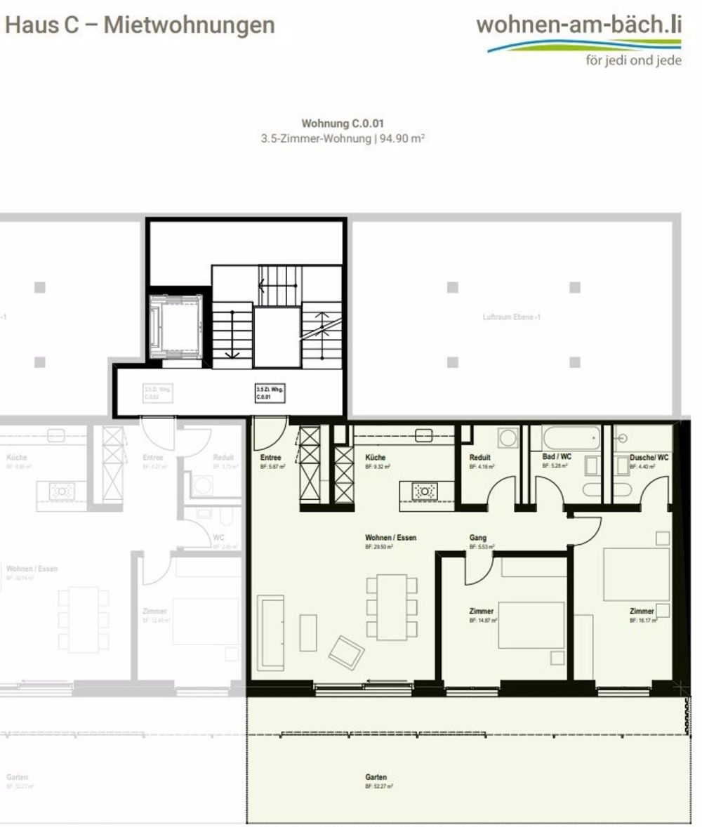 Neubau am Bächli - 3.5-Zimmerwohnung mit Stil - Bild 7