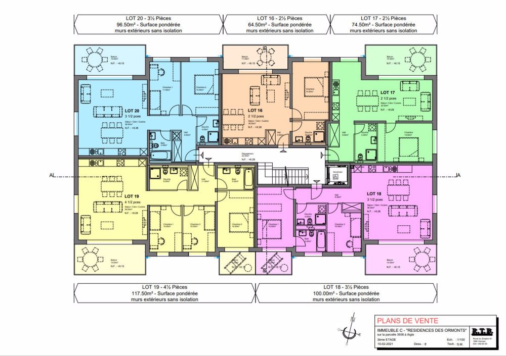 Appartement de 4.5 pièces au 3ème étage, - Bild 4