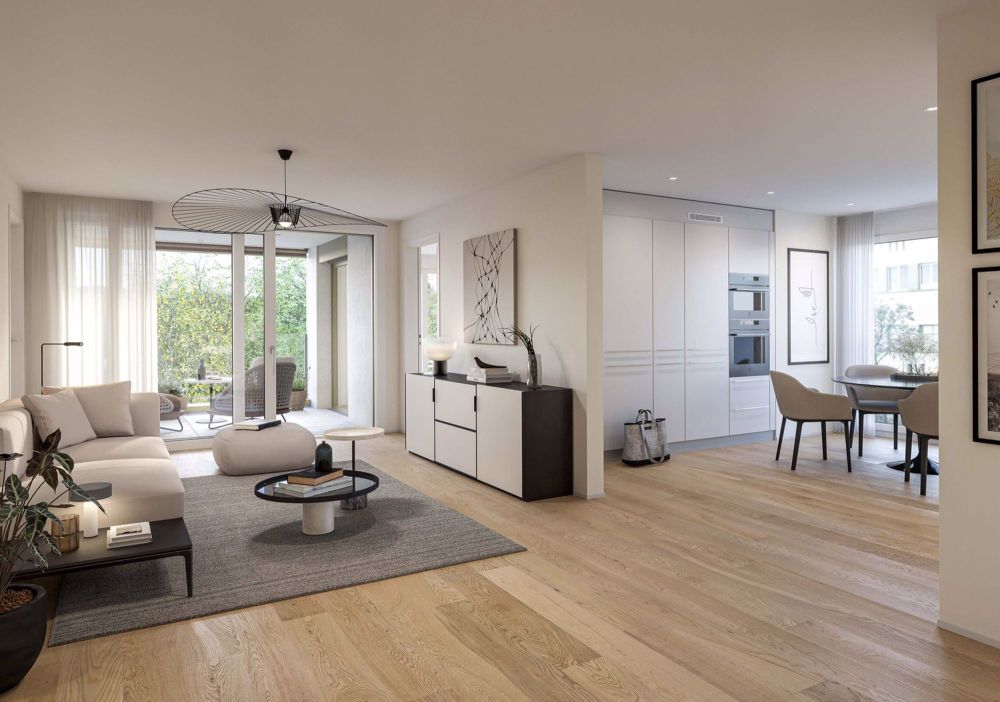 Brandneue Gartenwohnung in Zürich-Witikon - Bild 3