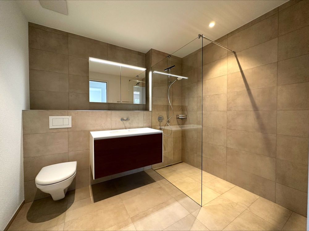 Erstvermietung - 3.5-Zimmer-Attikawohnung mit Weitsicht - Du/ Wc