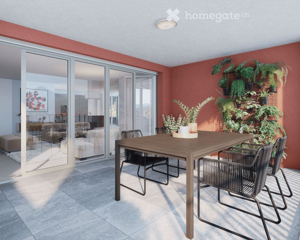 Neue 114,7 m² 3.5-Zimmer-Whg mit 141,4 m² Aussenbereich (Gart.+Terr.) - Bild 1