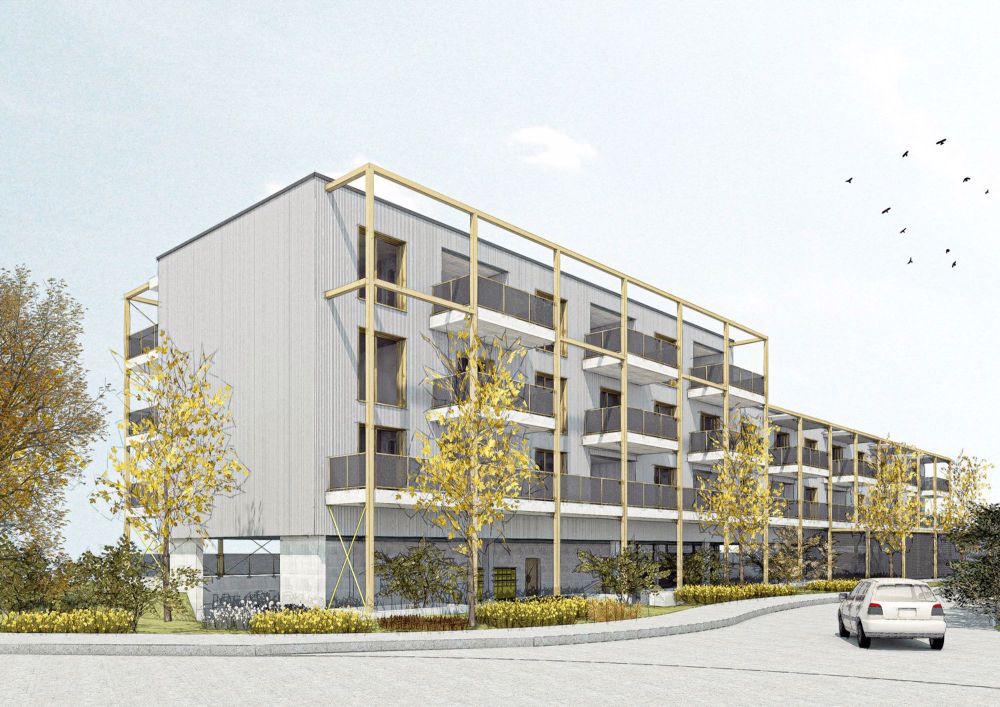 AM ZUG: Neubauwohnung unmittelbar in Bahnhofnähe! - Bild 1