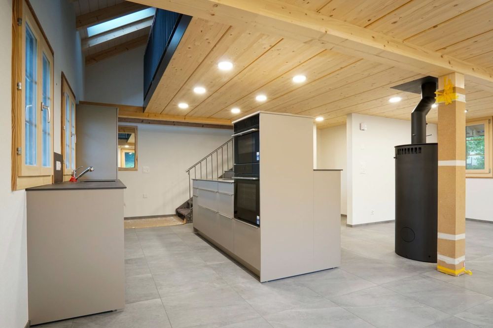 Moderne Loft-Maisonette-Wohnung mit Cheminée in Schafhausen im Emmental - Bild 8