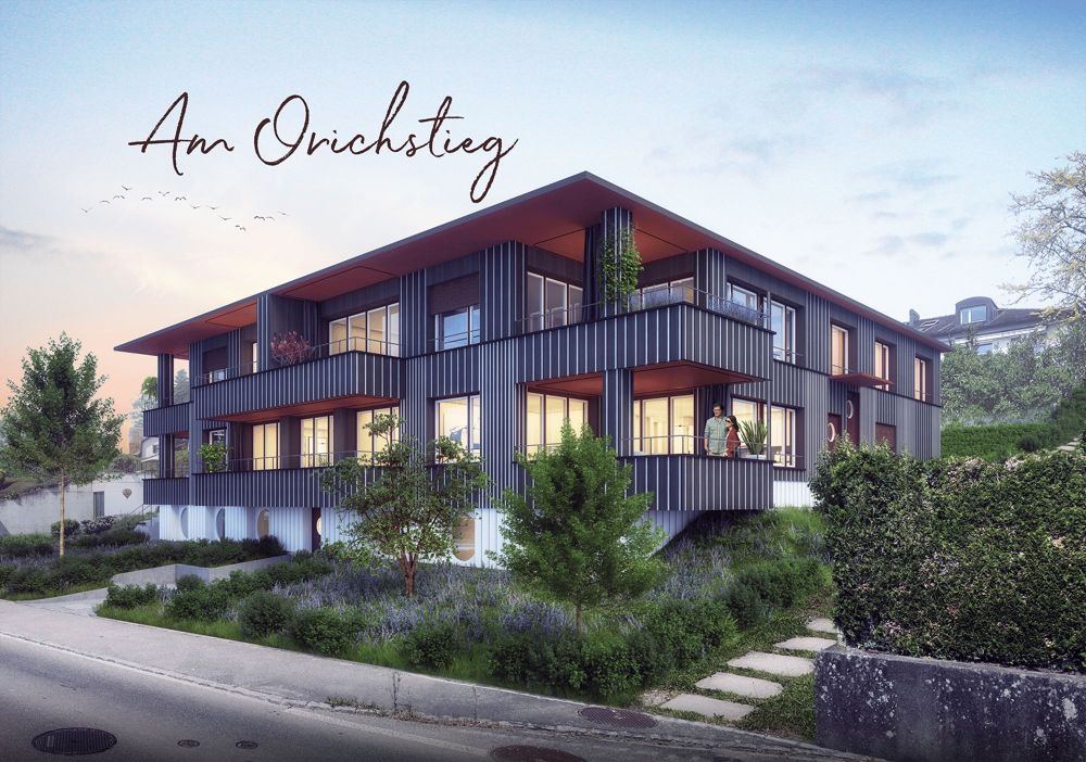Neubau Architektur- Highlight mit Rheinblick - Bild 1