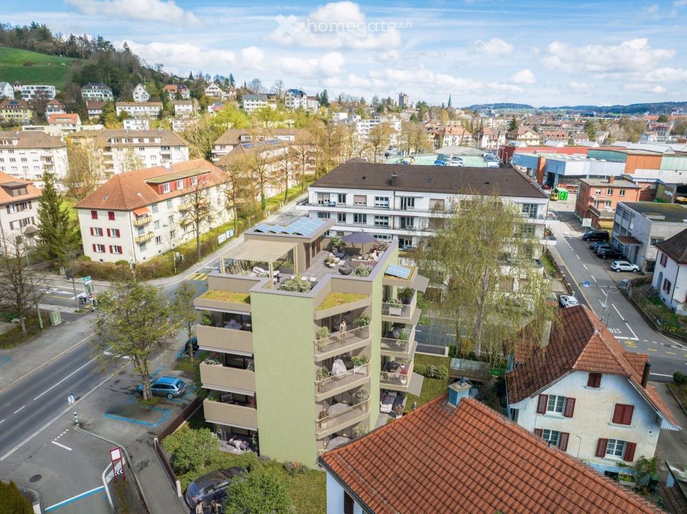Moderne 2.5-Zimmer-Wohnung in Winterthur - Neubau mit Balkon und grosser Terrasse für alle. - Bild 4
