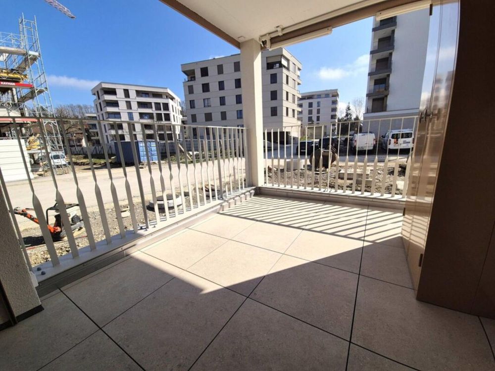 Ufer 2 - 3.5-Zimmer-Wohnung im Erdgeschoss - Balcon