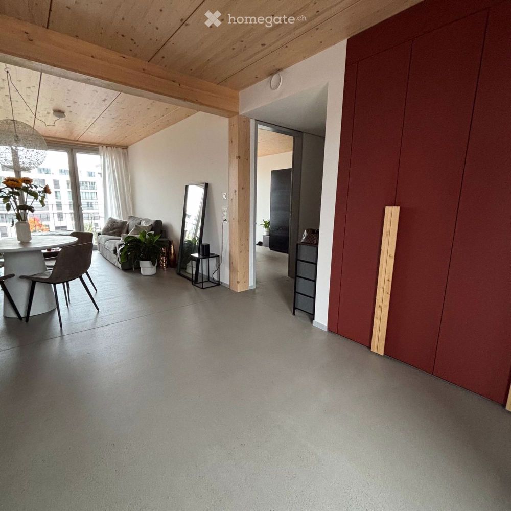 Untermiete ab sofort oder nach Vereinbarung - Möblierte 2.5-Zimmer-Neubauwohnung in Wallisellen - Bild 1