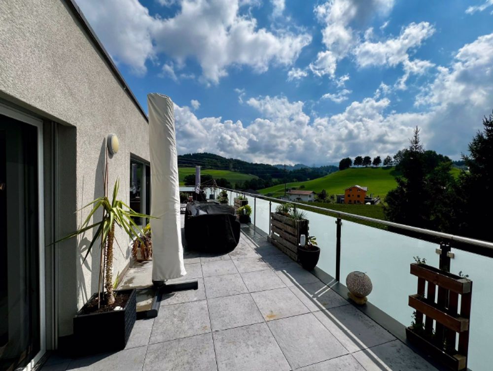 attraktive 4½ Zimmer-Attikawohnung in Neubau - Bild 1
