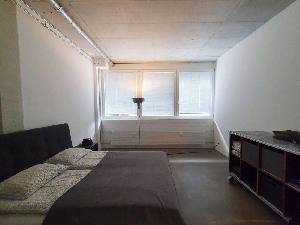 2-Zimmer-Kleinloft in der alten Spinnerei - Schlafen