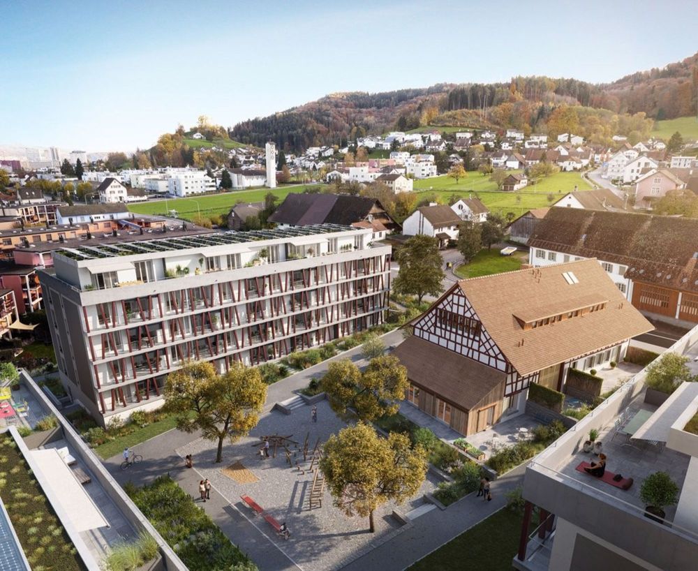 Moderne Attikawohnung im Neubau Mikado Mühli Killwangen - 221207_Vogelperspektive.jpg