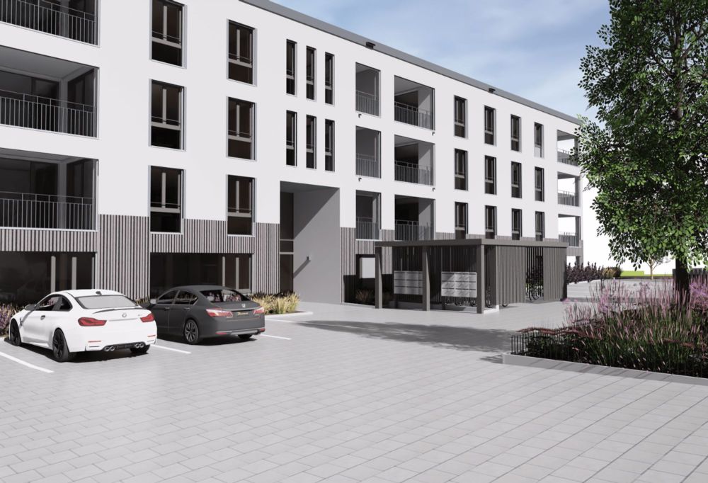 Moderne 2.5-Zimmer-Neubauwohnung an der Fliederstrasse 12 in Aarburg - Bild 1