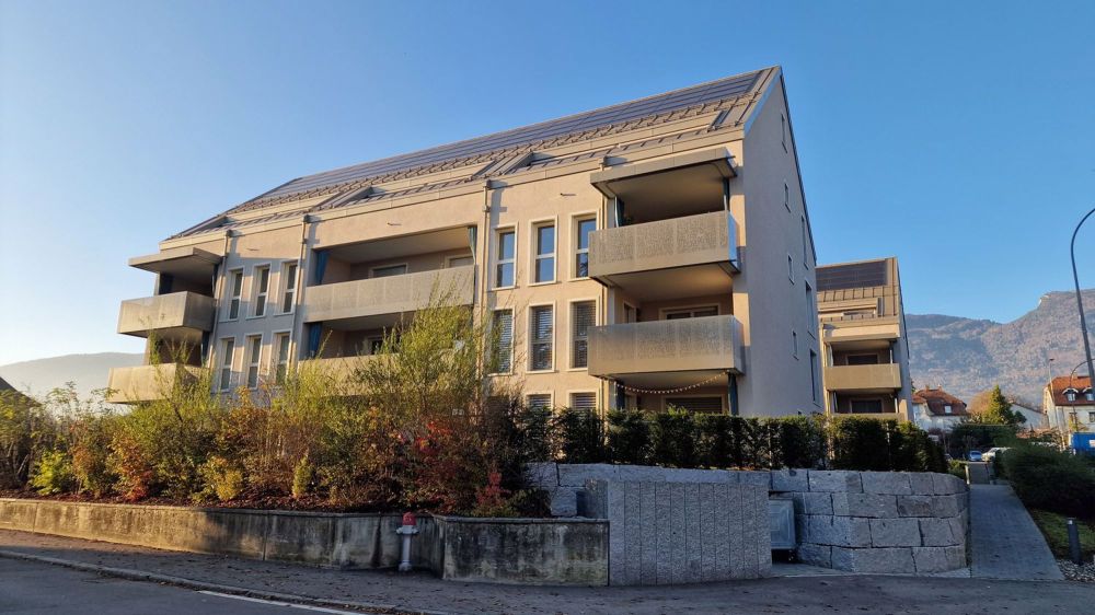 Diese moderne 4.5-Zimmerwohnung wartet auf ihren neuen Mitbewohner - Aussenansicht
