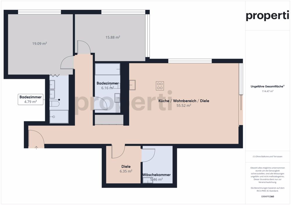 Erstvermietung - Exklusive 3.5-Zimmer-Gartenwohnung in Kilchberg - Image 8