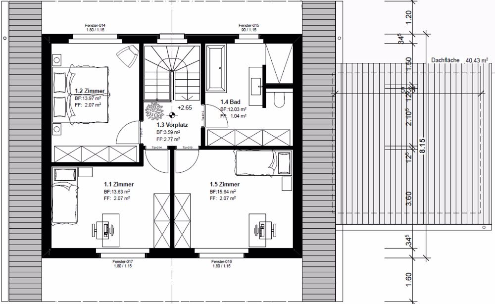 Neubau Wohnhaus "Eggetli" mit Einliegerwohnung und Autounterstand - Bild 8