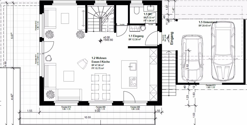 Neubau Wohnhaus "Eggetli" mit Einliegerwohnung und Autounterstand - Bild 7