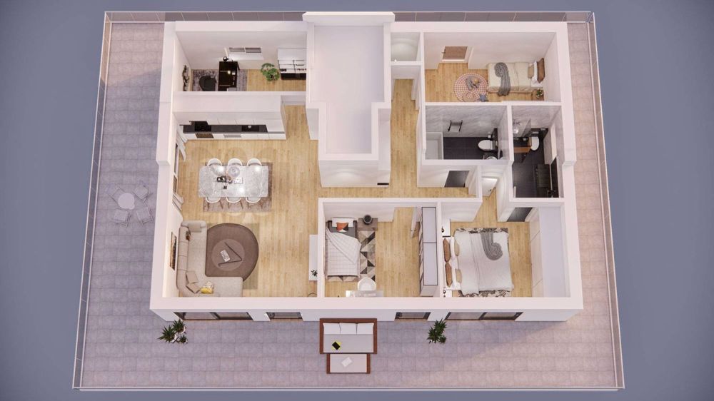 Nouveau projet à proximité de la rivière - appartement de 5.5 pièces à l'attique - Bild 6