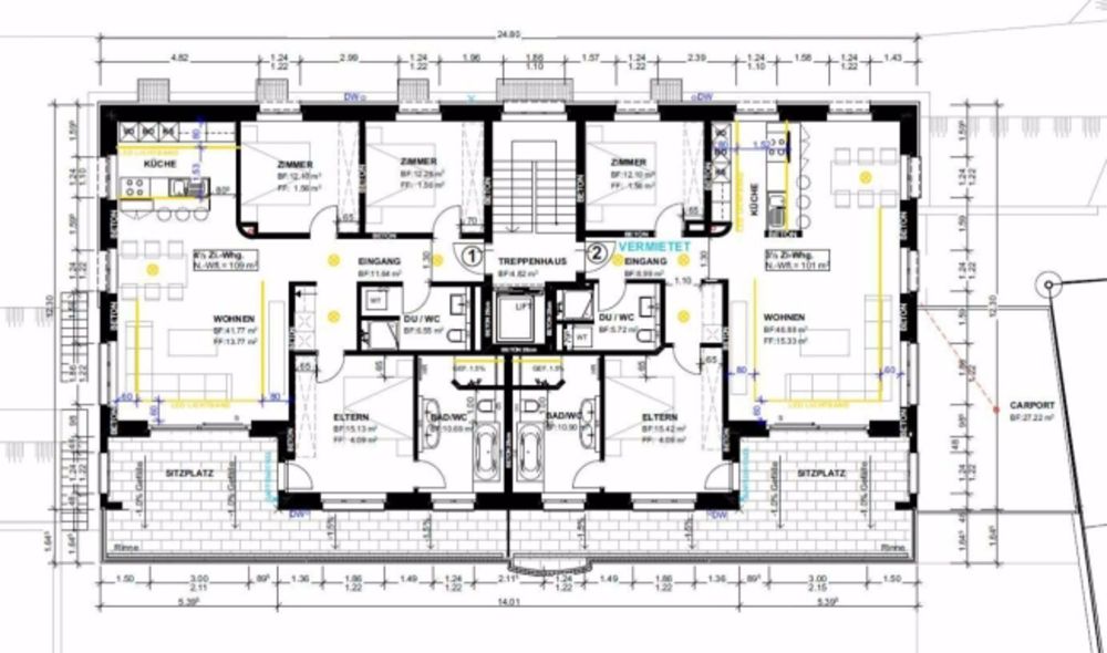 Zu vermieten am Vorderen Rebweg in 9534 Gähwil; 4½ Zi.-Wohnung, an ruhiger, sonniger Lage; Erstbezug ab 1. Nov. 2025 oder nach Vereinbarung /nur 1 Gehminute bis ÖV und Einkauf ! - Bild 5