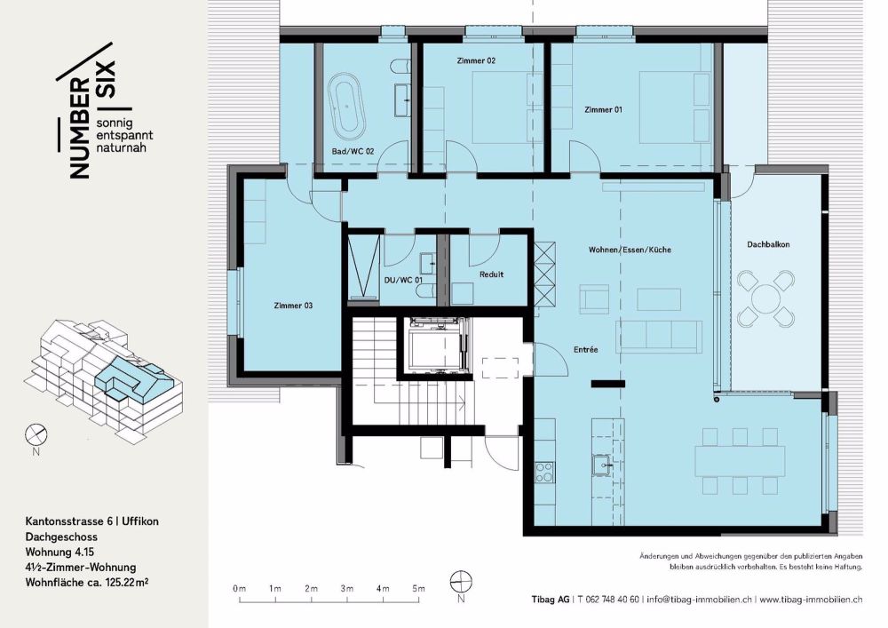 4 ½ Zimmer-Wohnung in Uffikon mieten - Bild 5