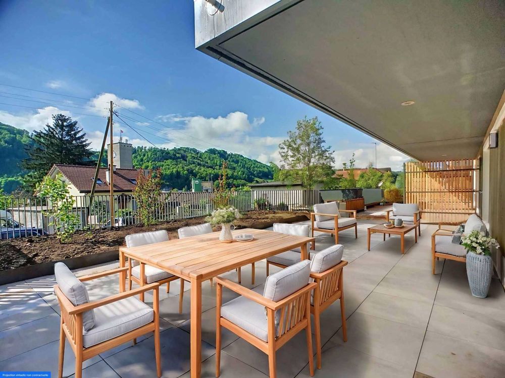 Appartement NEUF de 4.5 pièces avec jardin - Bild 1