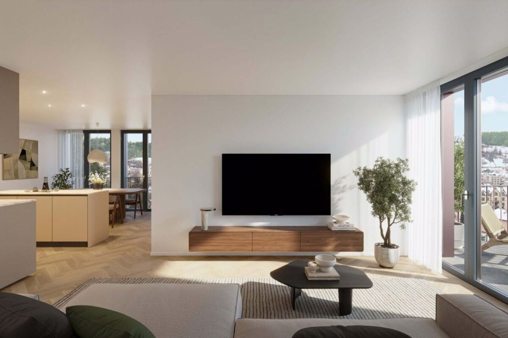 Exklusiver Neubau: 3.5-Zimmer Wohnung mit Balkon - Bild 2
