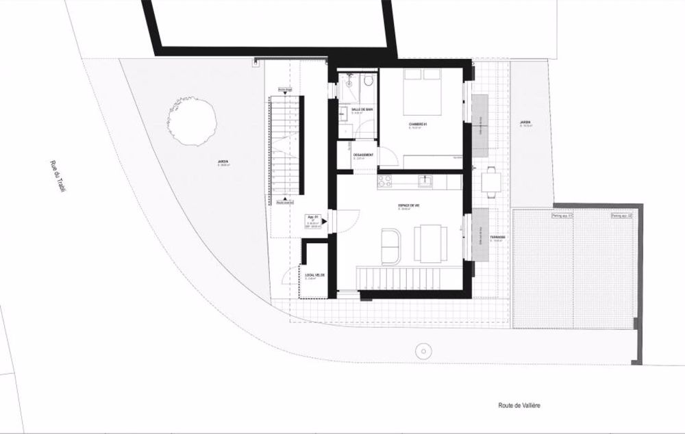 Neue 3-Zimmer-Wohnung im Herzen des malerischen Dorfes Cartigny - Bild 2