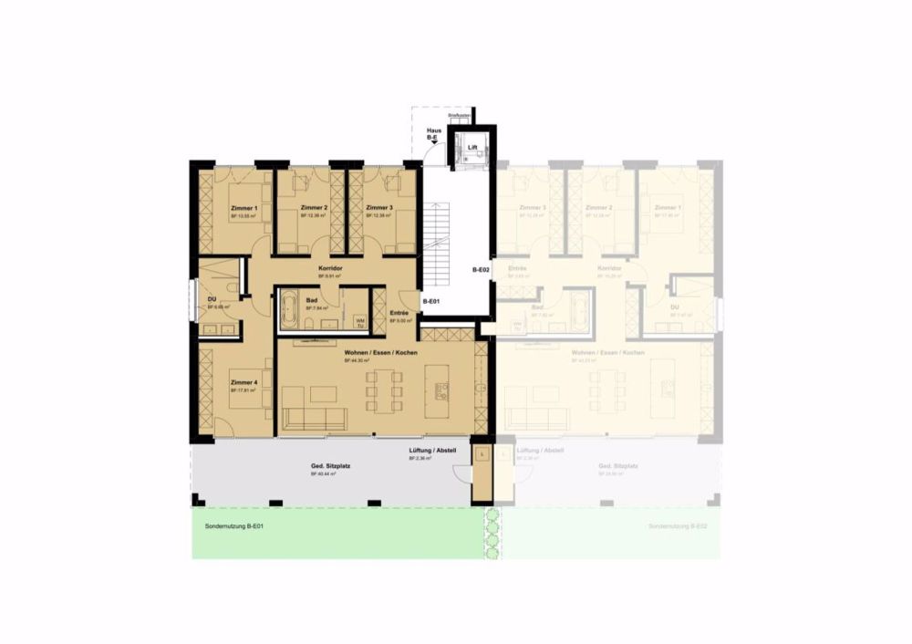 Moderne Mietwohnung im gehobenen Ausbaustandard – Minergie-P zertifiziert (Parterre D01) - Bild 10