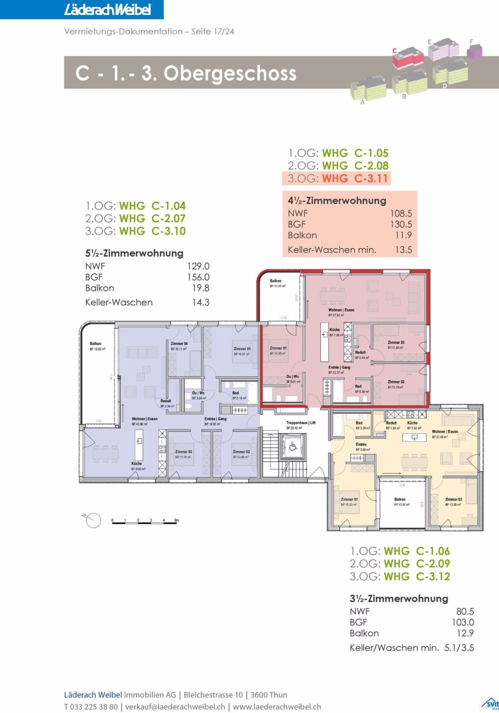 Neuwertige 4½-Zimmerwohnung im Eigentumsstandard - Bild 5