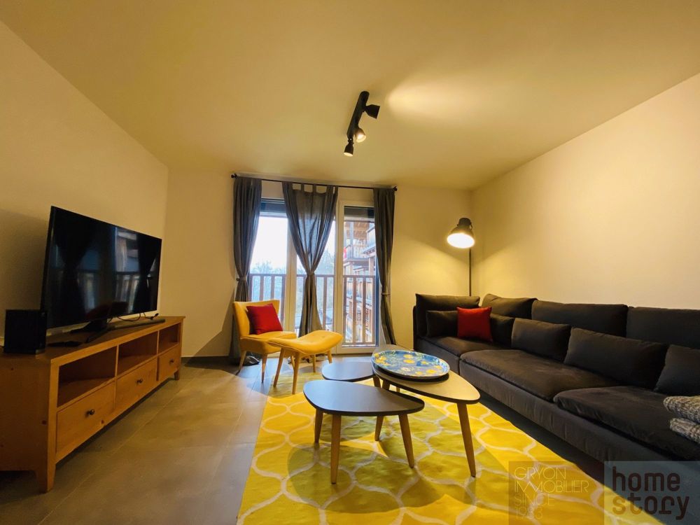 2,5 Zimmer neu und möbliert zur Miete für ein Jahr in Gryon - Bild 2