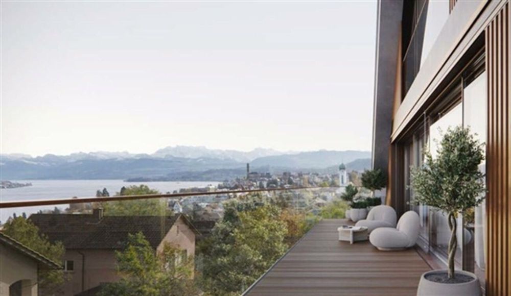 Privilegiert wohnen am Zürichsee mit 5.5-Zimmer-Residenz mit Privatpool, Garten, See-und Bergsicht - Bild 1